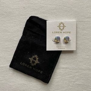 Loren Hope Sophia Studs in Iridescent - Brand New, Never Worn!
